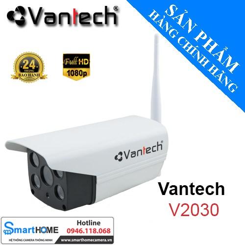 Camera IP hồng ngoại không dây 2.0 Megapixel VANTECH V2030