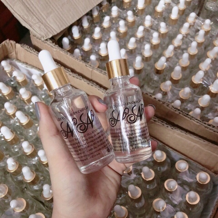 Combo 5 Chai Nước Lột Trắng Da Collagen Cao Cấp