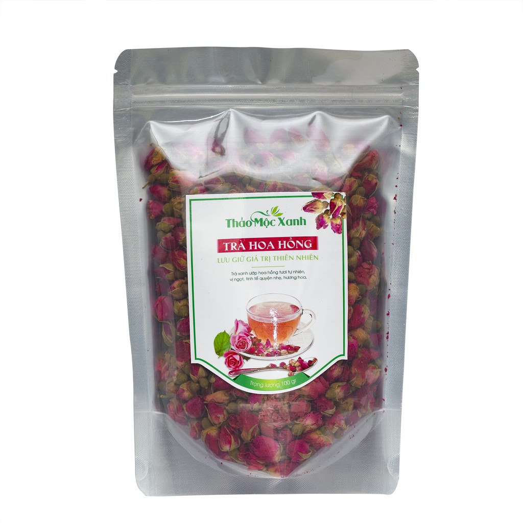 Trà hoa hồng sấy khô 100g