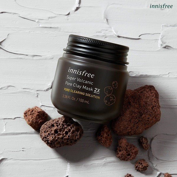 Mặt Nạ Đất Sét Innisfree Super Volcanic Pore Clay Mask 2X 100ml