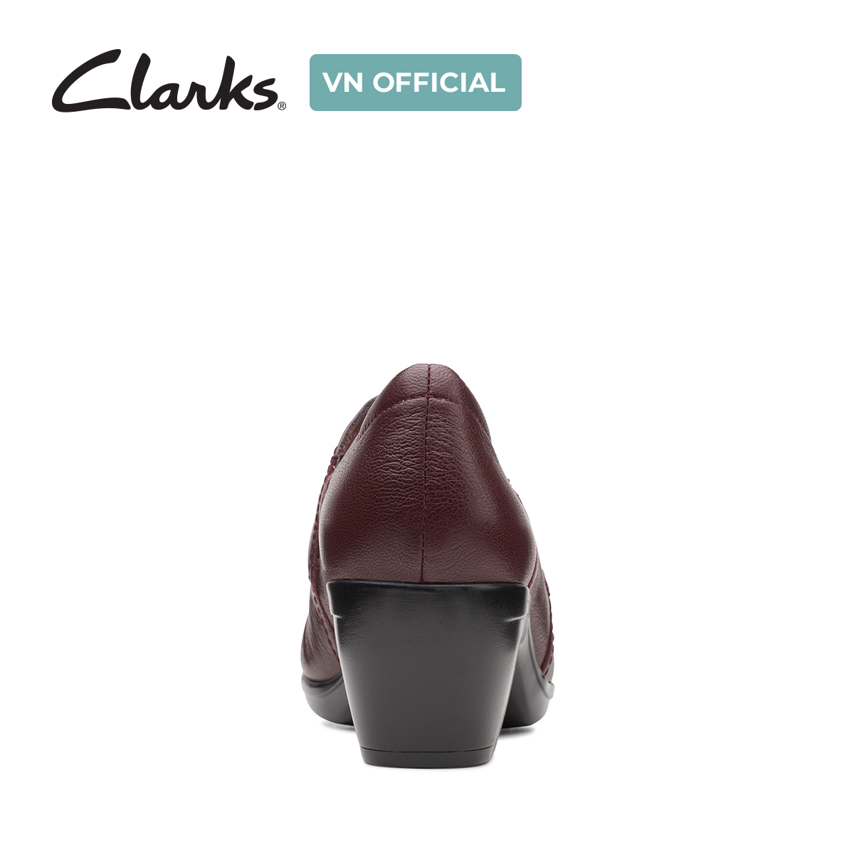 Giày Cao Gót 6cm Da Nữ Clarks - Emily Cove