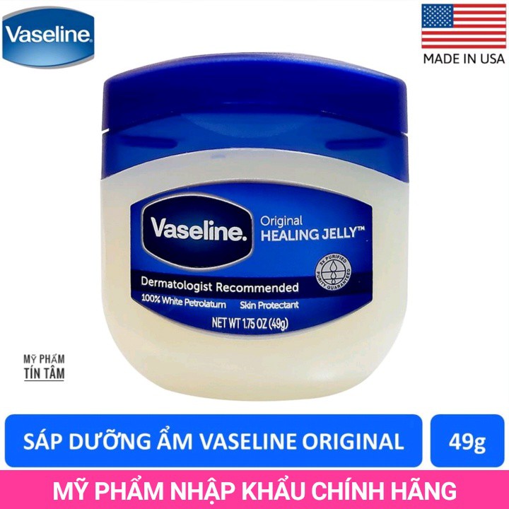 Sáp dưỡng ẩm vaseline mỹ 49g đa năng