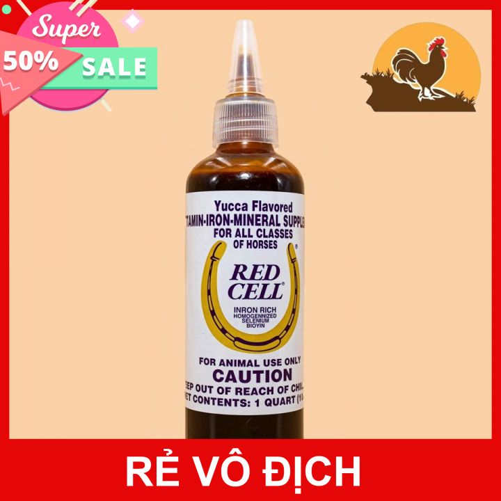 Redcell dinh dưỡng cho gà đá chai 130ml