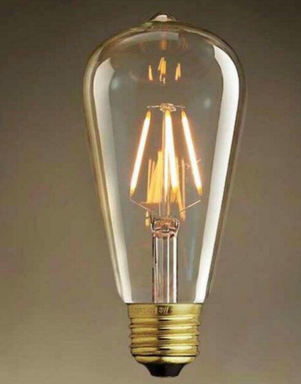 Combo 10 bóng đèn Edison ST64 E27