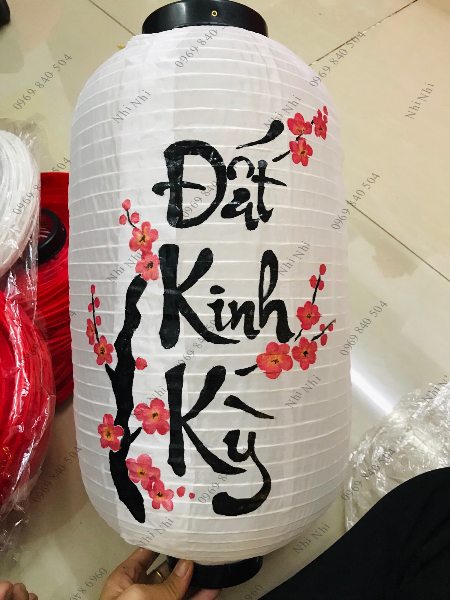 [HCM]Lồng đèn Nhật- vẽ-50x25cm