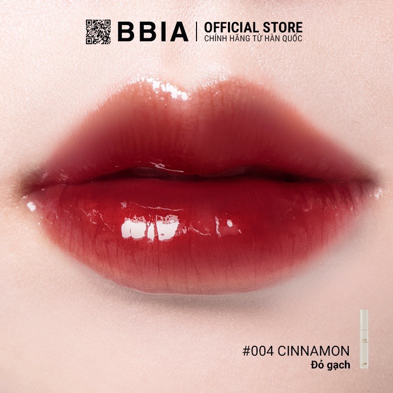 [6-11/12 VOUCHER GIẢM 8%]Son Tint Bóng Bbia Glow Lip Tint (5 Màu) 3.2g