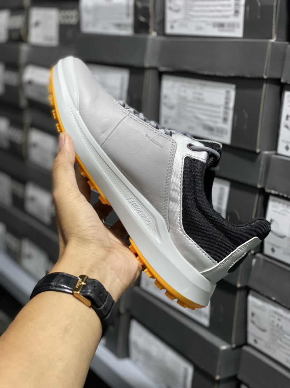 [SALE KHỦNG][TẶNG VỚ] GIÀY GOLF NAM ECCO GORETEX