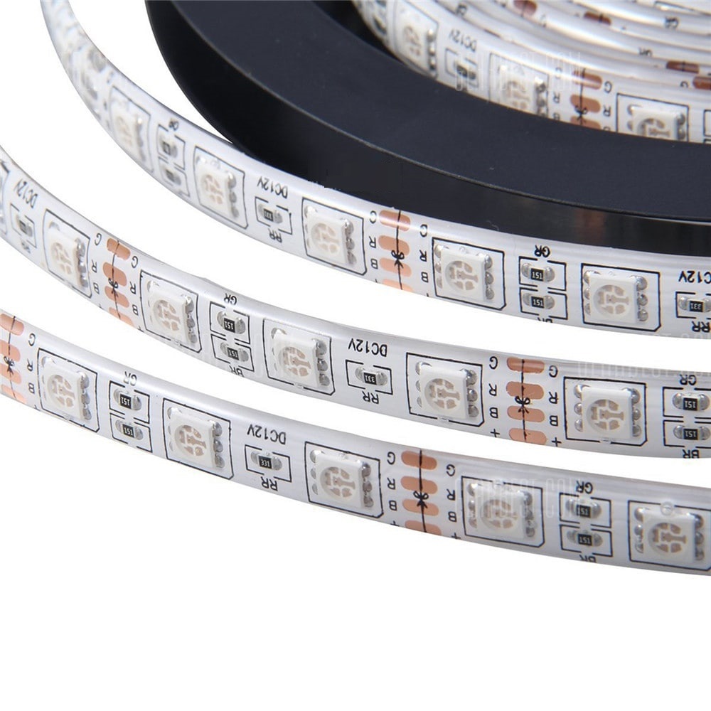 LED DÂY DÁN 5050 DC 12V - IP65 CÓ KEO DÁN LƯNG (Cuộn 5m)