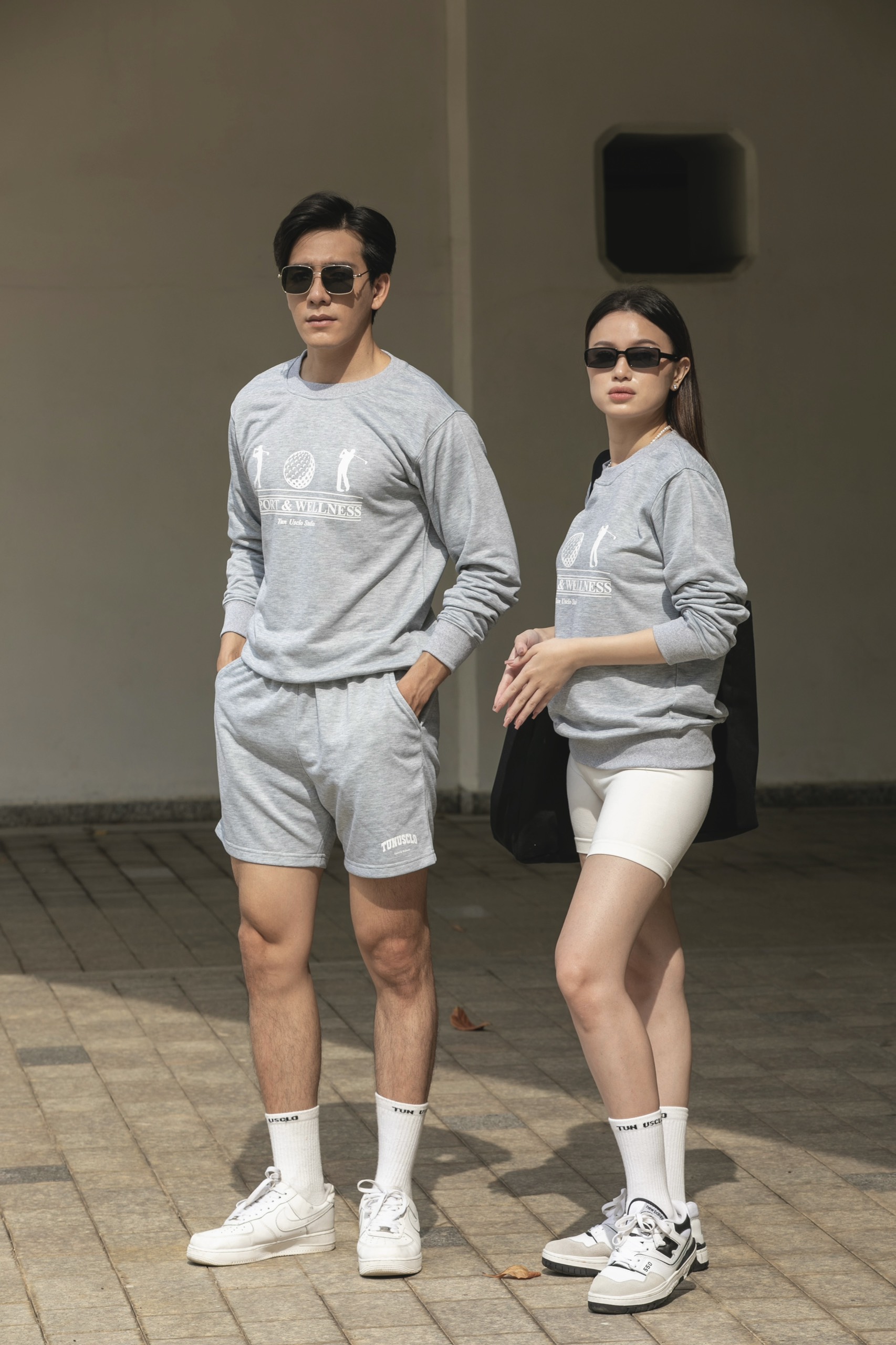 TUNUSCLO QUẦN short V2 / XÁM
