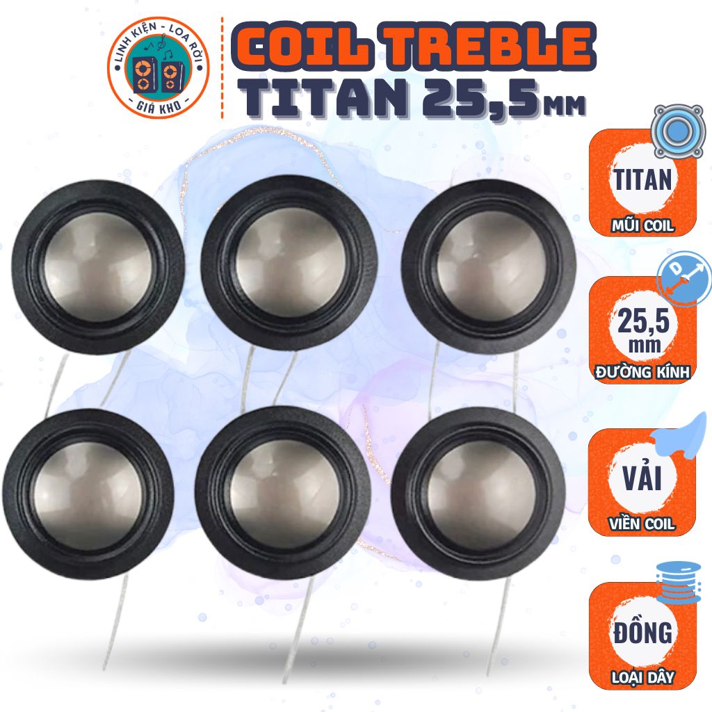 Coil Treble 24,5 & 25,5 - Coil Titan Loa Chép BMW