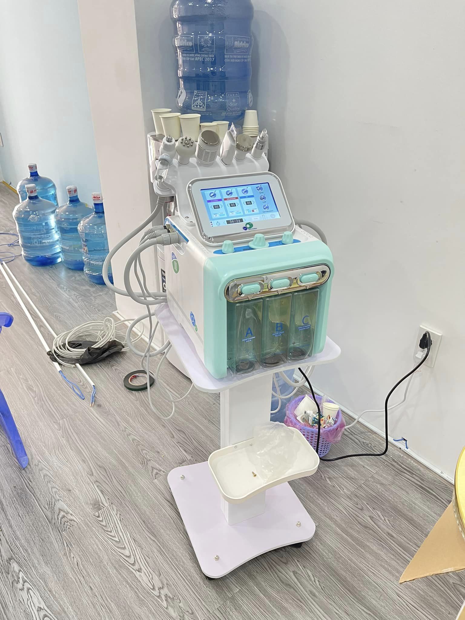 Máy chăm sóc da đa năng H2O2 | Máy chăm sóc da 6in1 cho spa