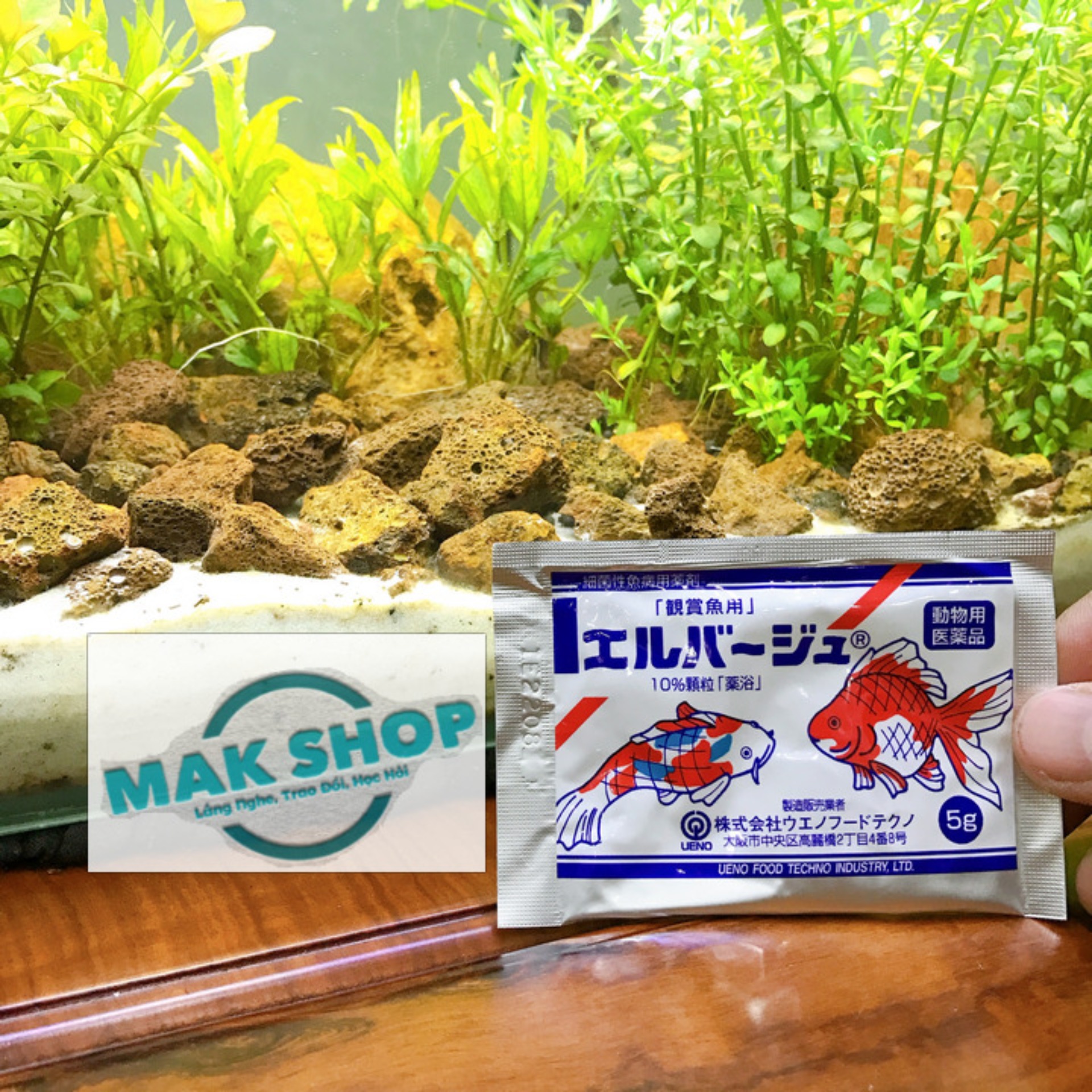 Tetra Nhật, Tri Nấm, Tri Bệnh Và Phòng Bệnh Cho Cá Cảnh, Gói 5g