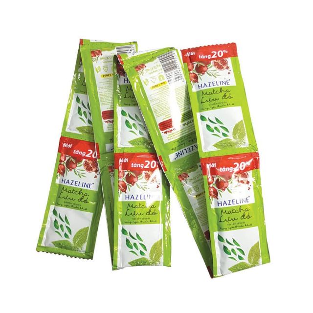 Combo 5 dây (tổng cộng 60 gói) sữa tắm Hazeline 4.5g
