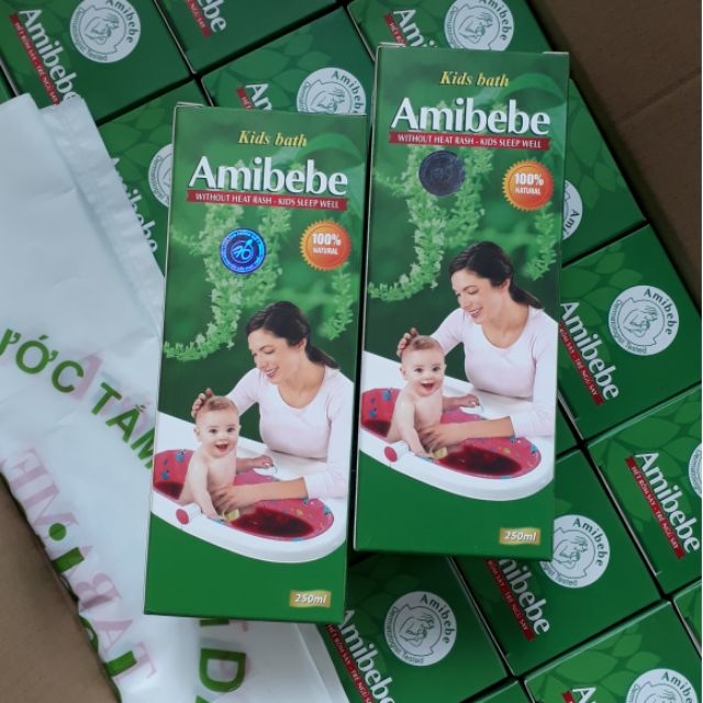 [HCM]AMIBEBE NƯỚC TẮM NGƯỜI DAO CHO BÉ