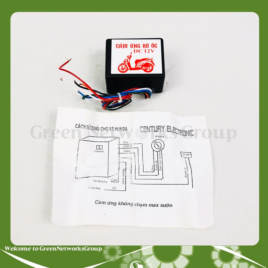 [HCM]Cảm ứng chống trộm Rờ ốc DC 12V cho dòng xe Yamaha Honda Greennetworks
