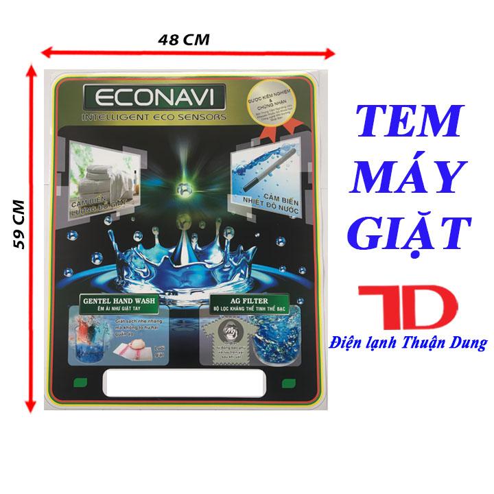Tem dán máy giặt, Tem máy giặt - Điện Lạnh Thuận Dung
