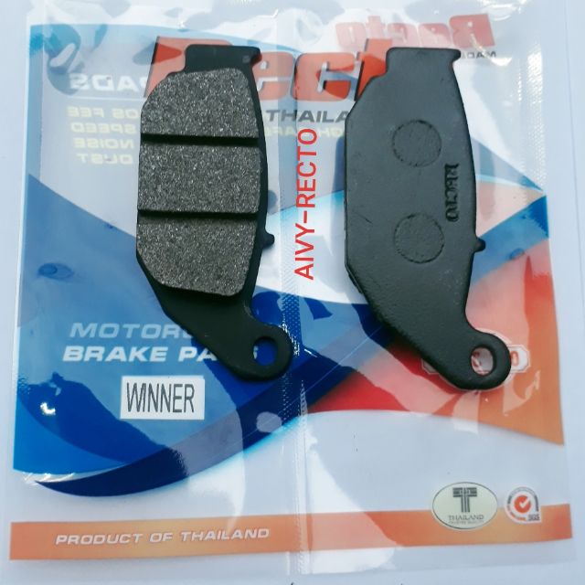 Cặp Bố thắng Phanh RECTO gắn Raider - Satria Trước sau Thái Lan