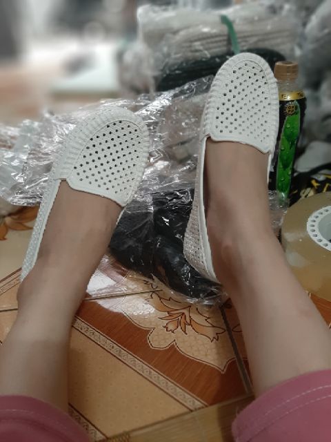 Giày nhựa lỗ cực bền