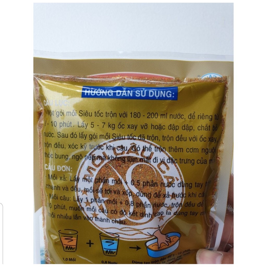 MỒI CÂU CHÉP SIÊU TỐC