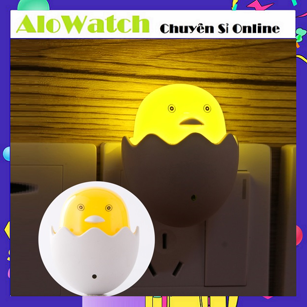 ĐÈN NGỦ QUẢ TRỨNG TỰ ĐỘNG SÁNG VÀO ĐÊM