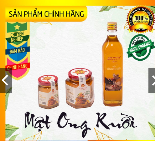 MẬT ONG RUỒI XUÂN NGUYÊN 100%