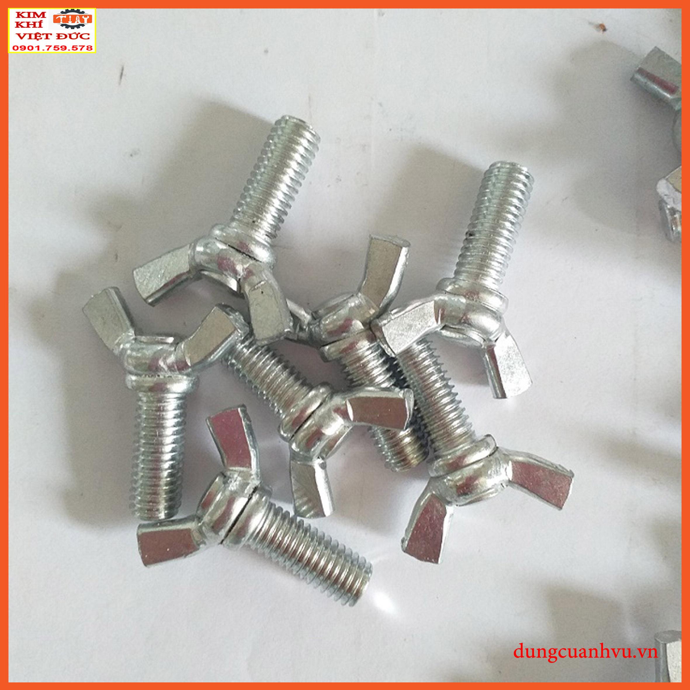 Bulông tán chuồn,bulông tai hồng M6x20-50 cái