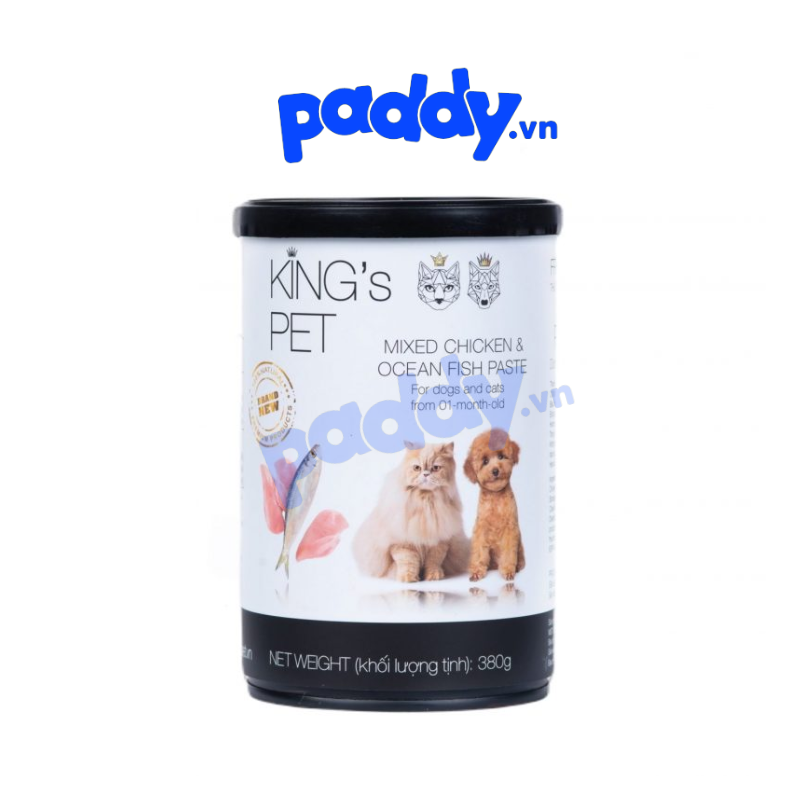 Pate kings pet gà & cá cho chó mèo