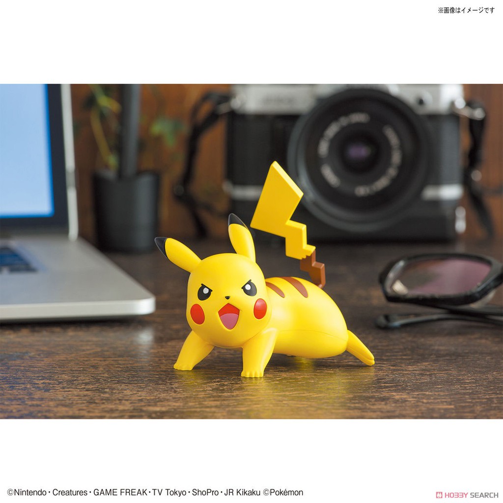 [Hoàn Tiền 10%]Mô hình lắp ráp Pokemon Collection Quick!! 03 Pikachu (Battle Pose) Bandai