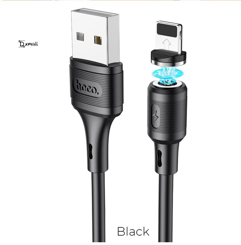Cáp sạc nam châm 2.4A HOCO X52 chân Type C và iPhone độ dài 1m
