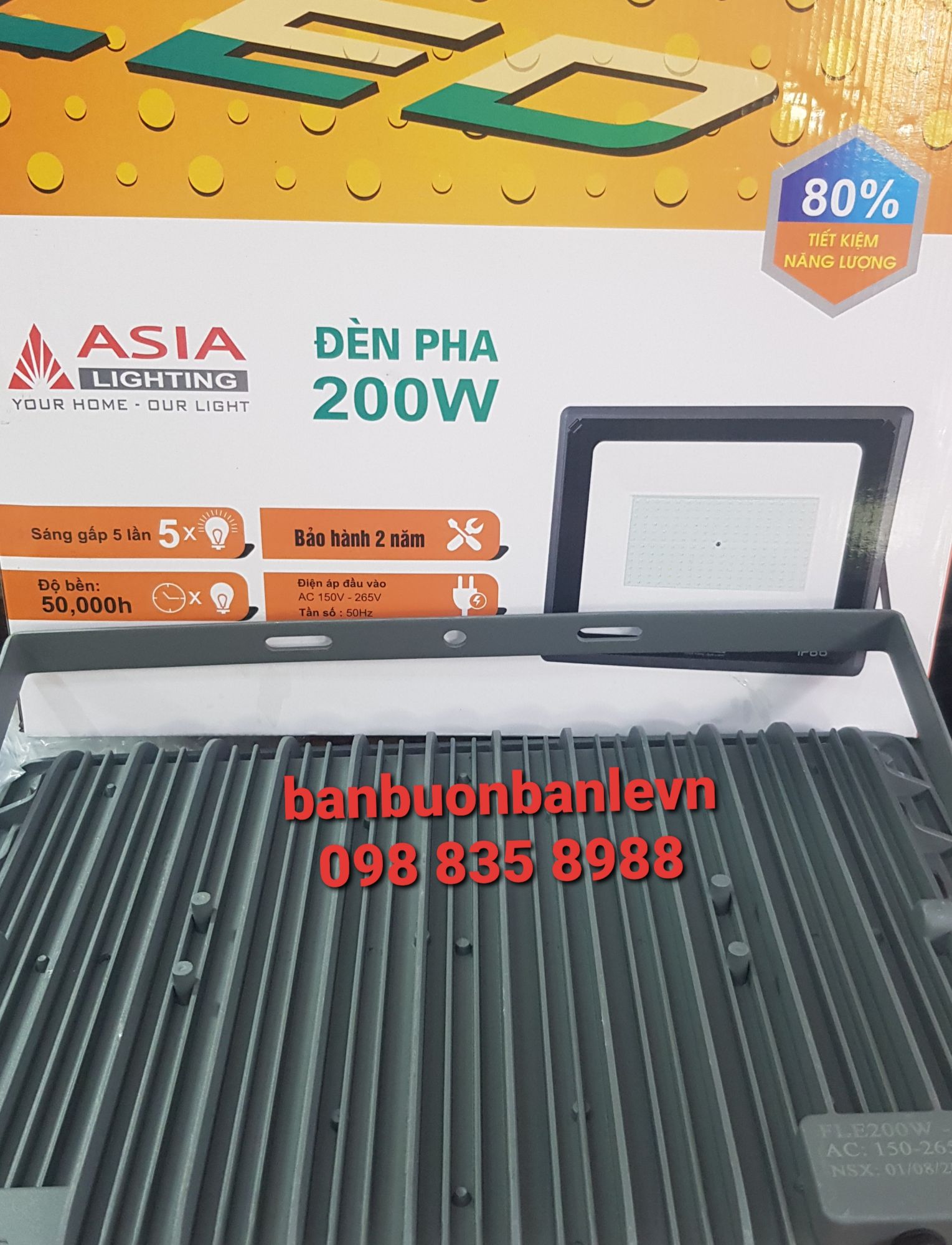 Đèn Pha LED chip SMD IP66  150w ASIA