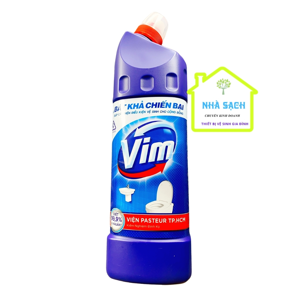 Nước Tẩy Bồn Cầu Vim Diệt Khuẩn Loại 900ml