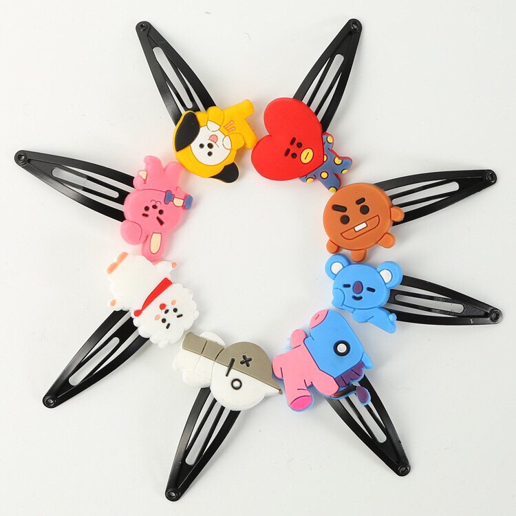 kẹp mái BT 21 BTS cute