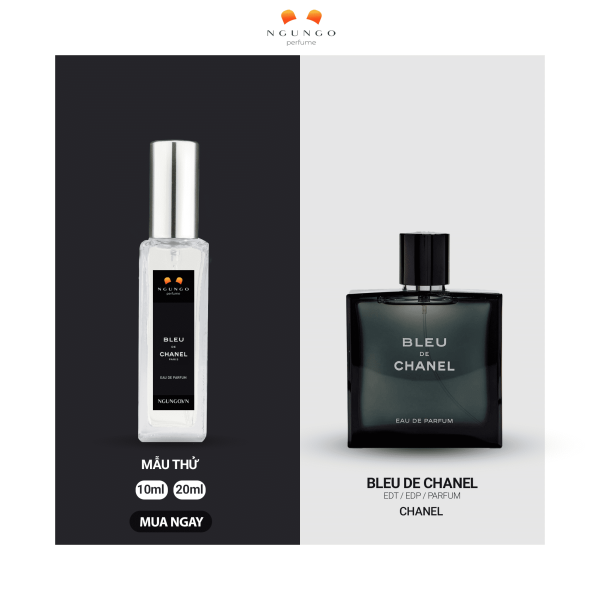 Nước hoa Bleu de Chanel [travel size] mẫu dùng thử bỏ túi - Ngu Ngơ Perfume