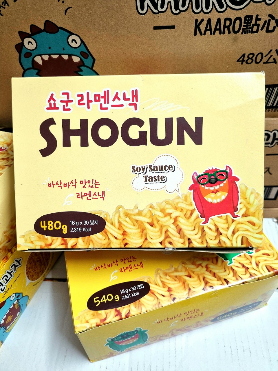 Mì ăn liền trẻ em Shugon Hộp 30 gói