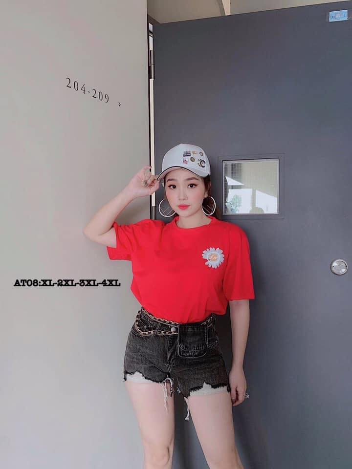 [HCM]ÁO THUN NỮ THIÊU HOA SIÊU DỄ THƯƠNG
