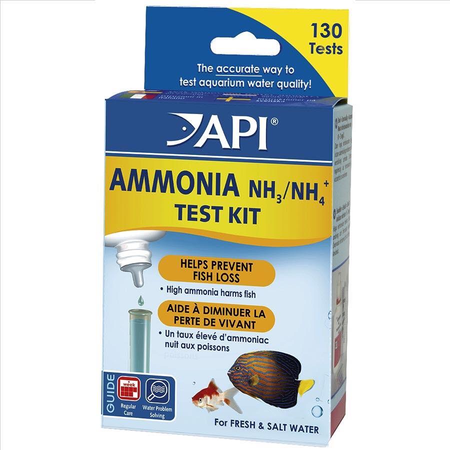 Kiểm tra hàm lượng Ammonia trong môi trường nước ngọt hoặc nước mặn Kiểm tra API NH3, NH4 Ammonia Test Kit trong nước