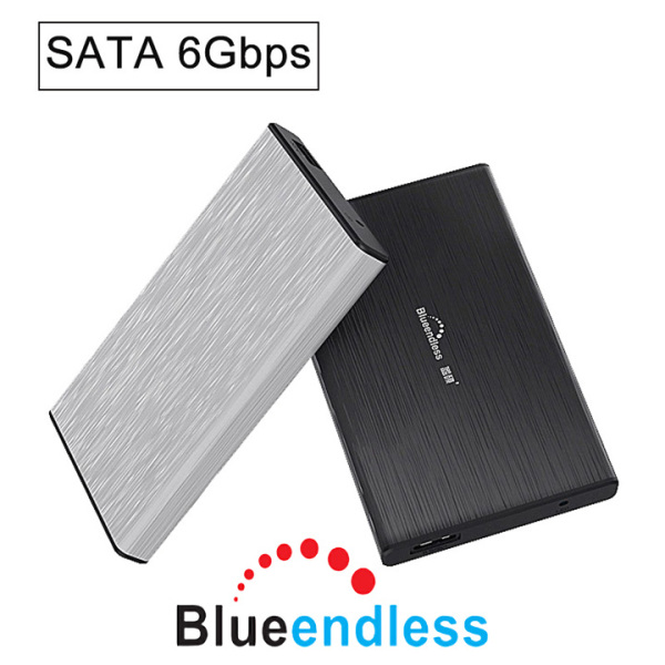 Box ổ cứng 2.5 inch SATA USB3.0 Blueendess U23T vỏ nhôm cao cấp - BX01