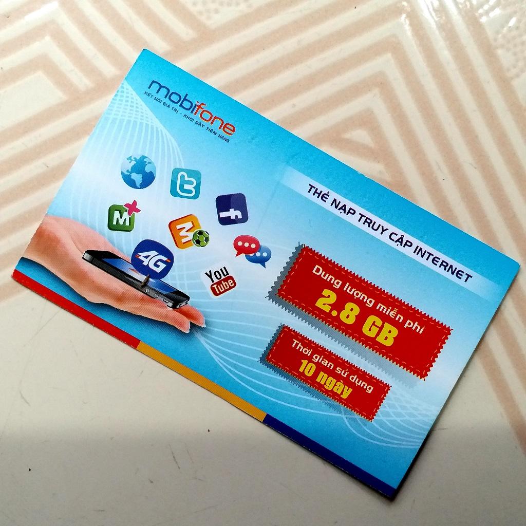 3G Mobifone data card, type 2,8Gb data