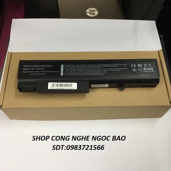 pin laptop HP EliteBook 8440P 8440W