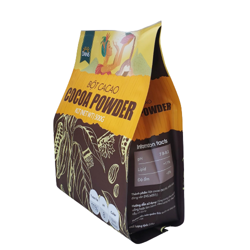 Bột cacao nguyên chất Dans gói 500gr