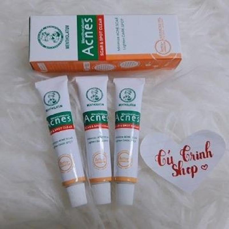 (MẪU THỬ)COMBO 3Gel Chuyên Biệt Sáng Thâm Mờ Sẹo Acnes Scar And Spot Clear 2g-Mới 2018