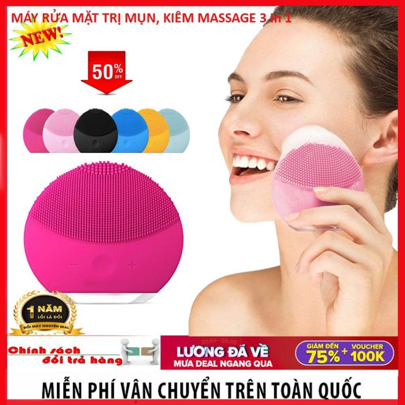 Máy Massage Mặt - Rửa Mặt Foreod-Luna Mini 2 - Hỗ Trợ Làm Sạch Da , Giúp Bạn Có 1 Làn Da Mịn Màng Khỏe Đẹp Tự Nhiên , Giúp Bạn Luôn Tự Tin Tỏa Sáng Bảo Hành 12 Tháng Toàn Quốc