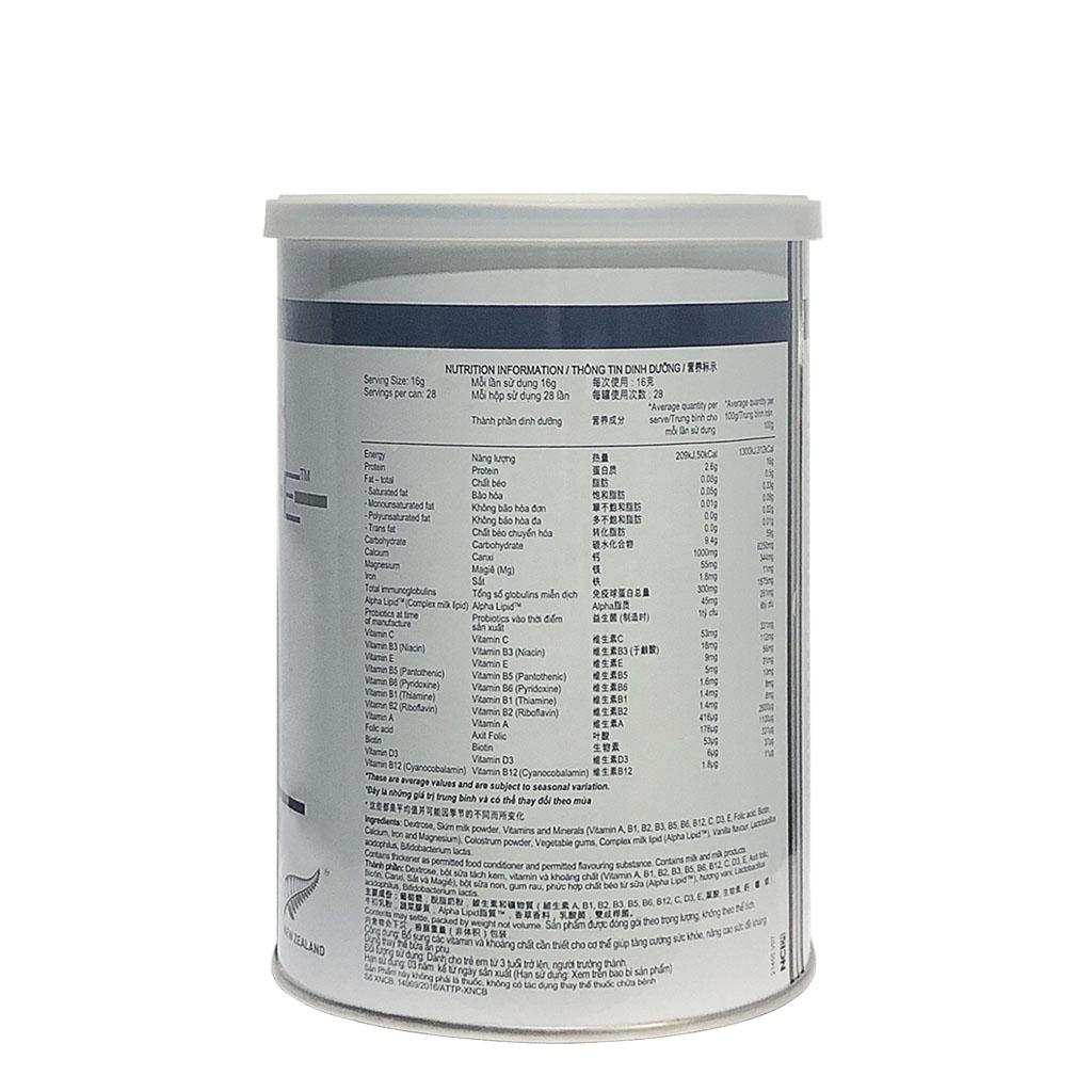 Sữa Non Alpha Lipid Lifeline Hộp 450g