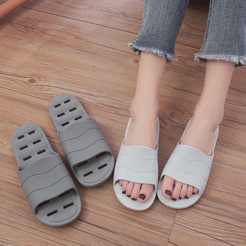 Dép Đi Trong Nhà, Dép Nhà Tắm Đúc Nguyên Khối Chống Nước Chống Trượt Siêu Bền