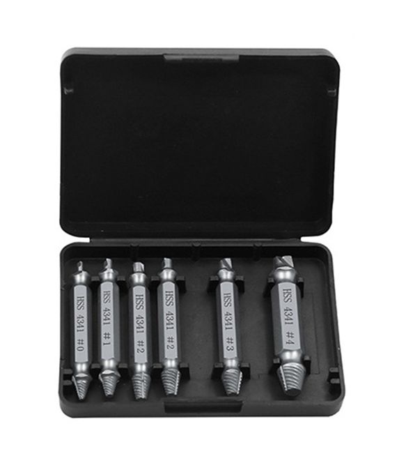 bộ 6 cây vặn ốc gãy (màu xám )