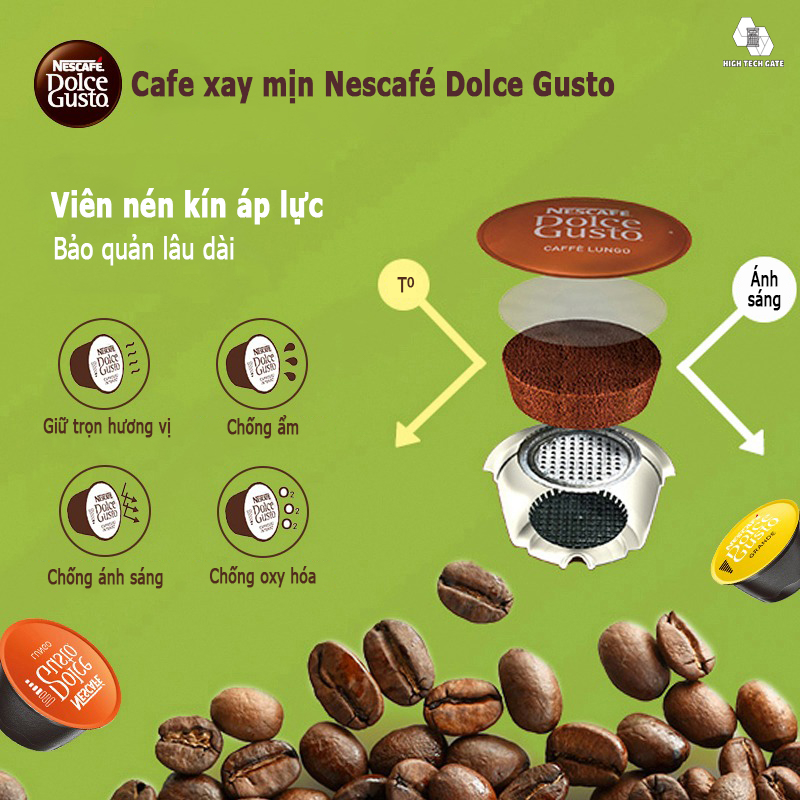 Viên Nén Nescafe Dolce Gusto Chococino - Sữa Socola Nóng (hộp 16 viên nén)