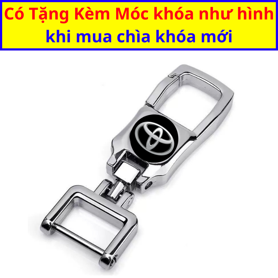 Chìa khoá độ gập Sẵn Mạch Điều Khiển Toyota Vios đời 2006-2025 mẫu V21