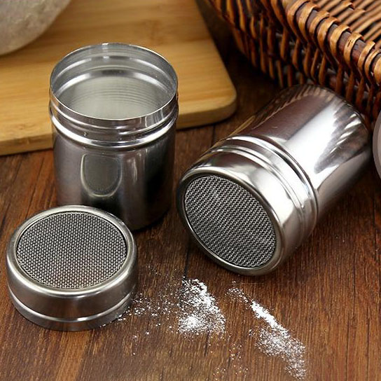 Matcha Powder, Cocoa, Chocolate Sprinklers with convenient lids - Panda Accessories