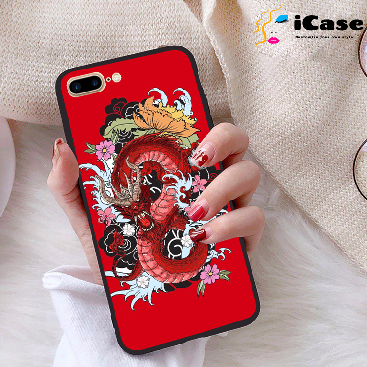 Ốp lưng iPhone 7 Plus viền dẻo TPU BST Rong