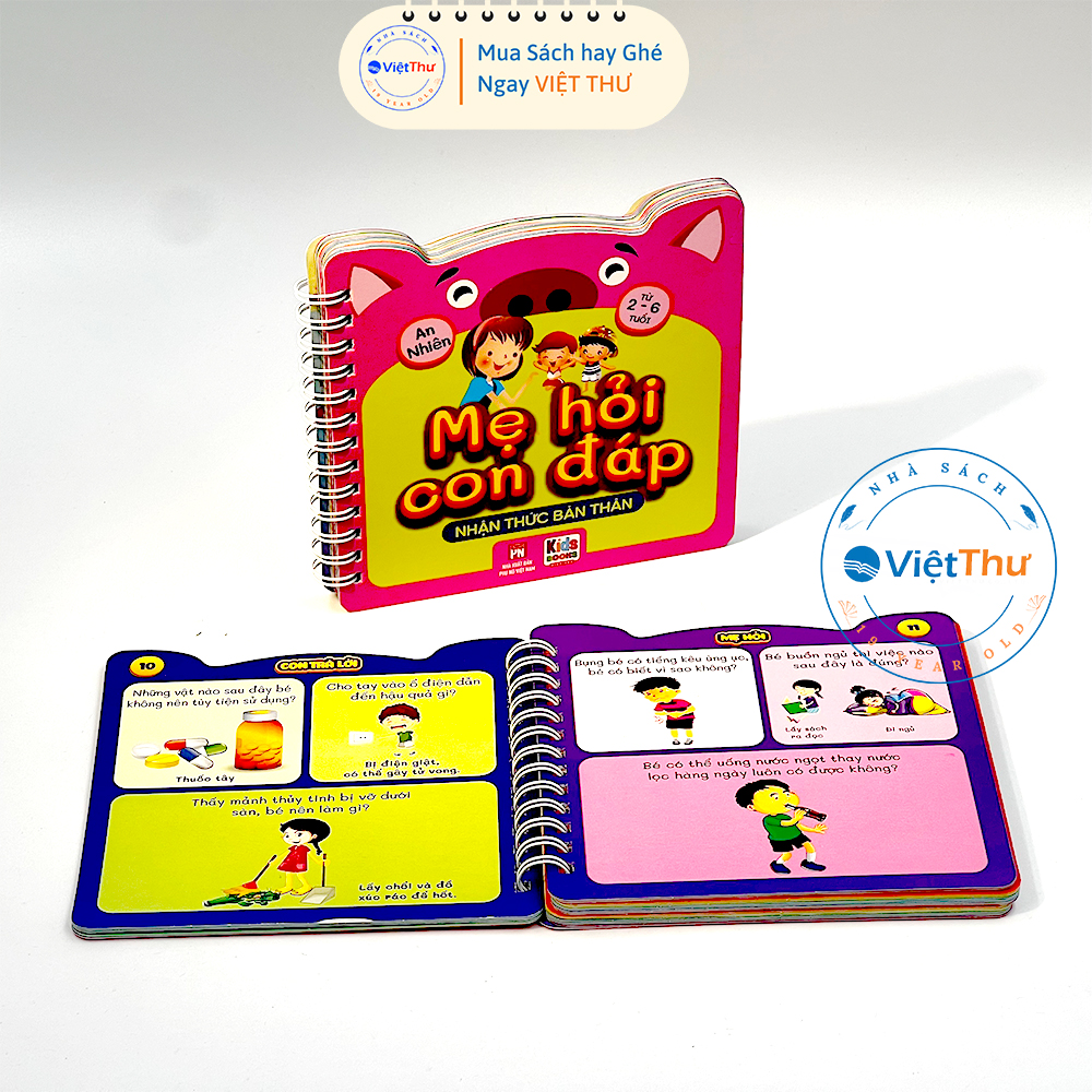 Sách - Mẹ Hỏi Con Đáp - Nhận Thức Bản Thân(VT)